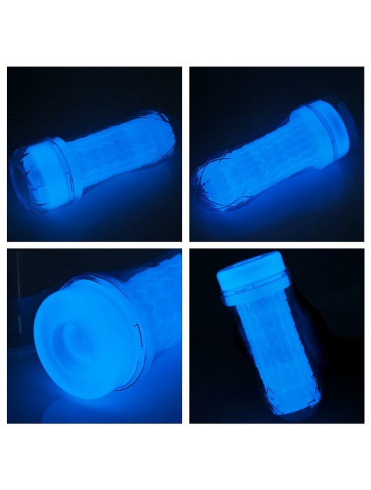 Светящийся в темноте мастурбатор Lumino Play Masturbator Pocketed - Lovetoy - в Новошахтинске купить с доставкой