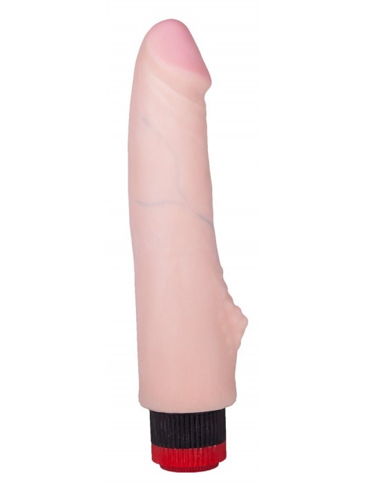 Вибратор ART-Style №11 с шишечками для стимуляции клитора - 21 см. - Art-Style