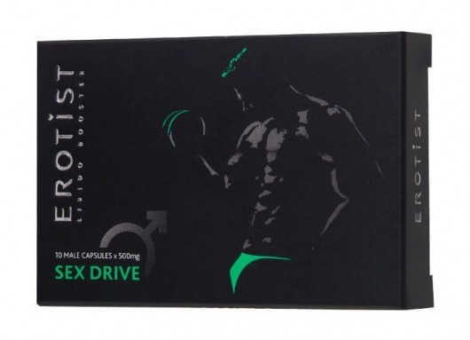 Капсулы для мужчин для повышения либидо Erotist SEX DRIVE - 10 капсул (500 мг.) - Erotist Libido Booster - купить с доставкой в Новошахтинске