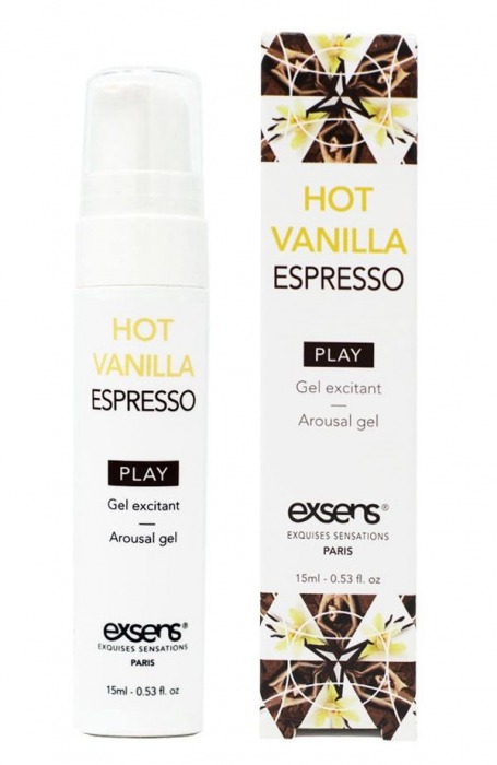 Возбуждающий гель Hot Vanilla Espresso Arousal Gel - 15 мл. - Exsens - купить с доставкой в Новошахтинске