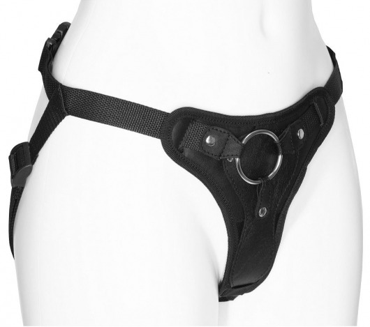 Женские трусики для фиксации насадки кольцом с внутренней насадкой - LOVETOY (А-Полимер) - купить с доставкой в Новошахтинске