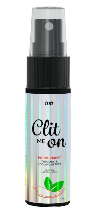 Клиторальный возбуждающий спрей Clit Me On Peppermint - 12 мл. - INTT - купить с доставкой в Новошахтинске