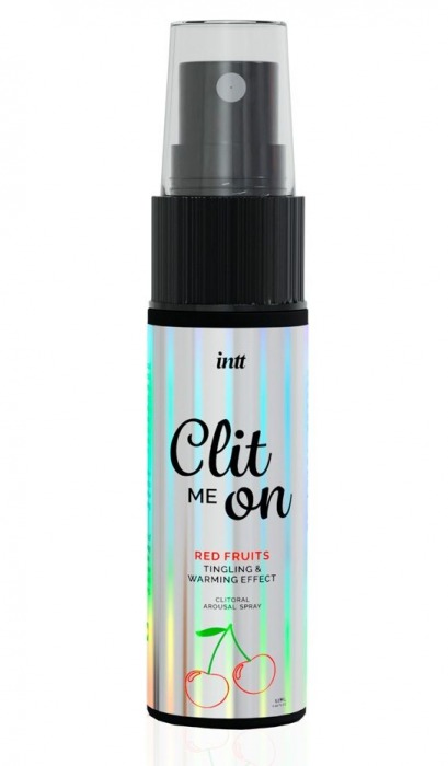 Клиторальный возбуждающий спрей Clit Me On Red Fruits - 12 мл. - INTT - купить с доставкой в Новошахтинске
