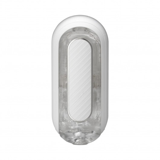 Белый мастурбатор Tenga Flip Zero Gravity с вибрацией - Tenga - в Новошахтинске купить с доставкой