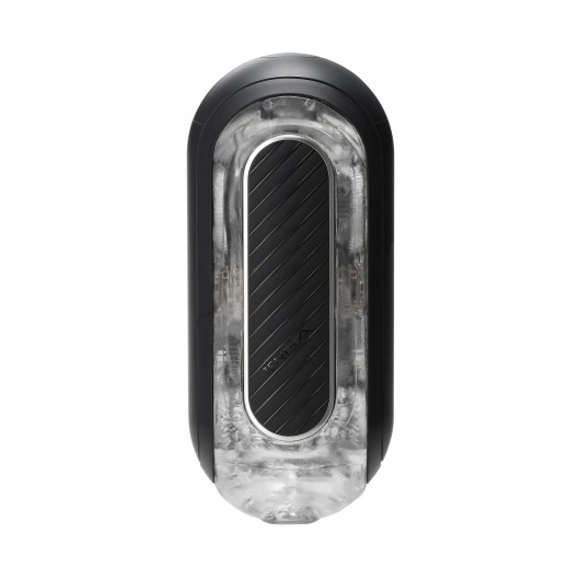 Черный мастурбатор Tenga Flip Zero Gravity с вибрацией - Tenga - в Новошахтинске купить с доставкой