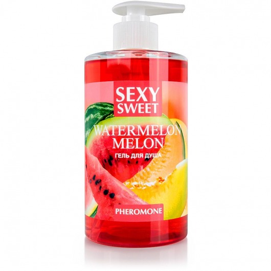 Гель для душа Sexy Sweet Watermelon Melon с ароматом арбуза, дыни и феромонами - 430 мл. -  - Магазин феромонов в Новошахтинске