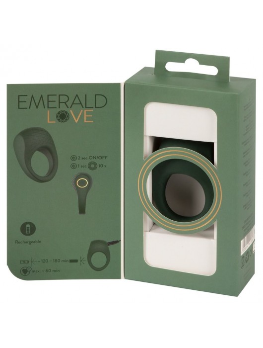 Зеленое эрекционное виброкольцо Luxurious Vibro Cock Ring - Orion - в Новошахтинске купить с доставкой