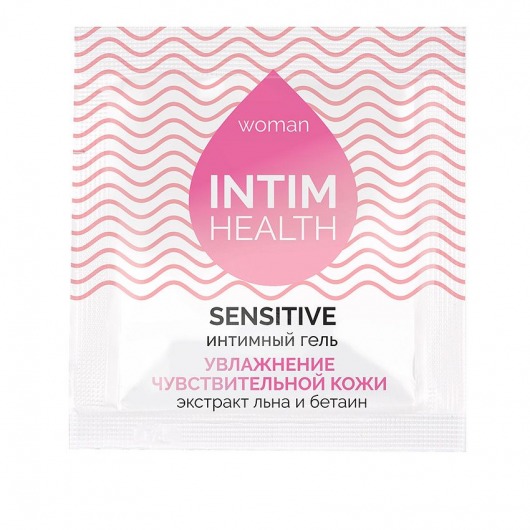 Саше интимного геля на водной основе Intim Health Sensitive - 3 гр. - Биоритм - купить с доставкой в Новошахтинске