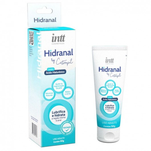 Лубрикант на водной основе Hidranal с гиалуроновой кислотой - 50 гр. - INTT - купить с доставкой в Новошахтинске