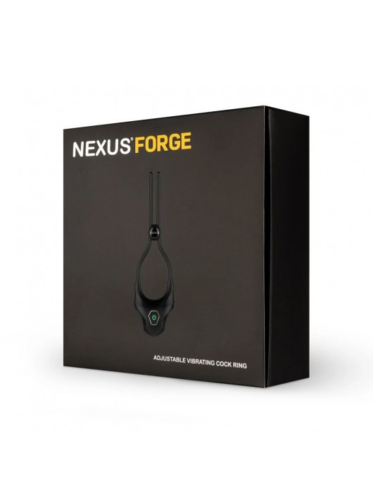 Черное эрекционное лассо с вибрацией Nexus Forge - Nexus Range - в Новошахтинске купить с доставкой