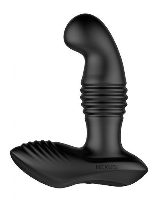 Черный массажер простаты Nexus Thrust с возвратно-поступательными движениями - 13,8 см. - Nexus Range - в Новошахтинске купить с доставкой