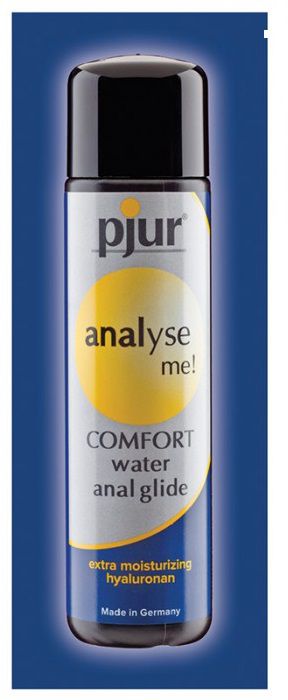 Анальный лубрикант pjur ANALYSE ME Comfort Water Anal Glide - 2 мл. - Pjur - купить с доставкой в Новошахтинске