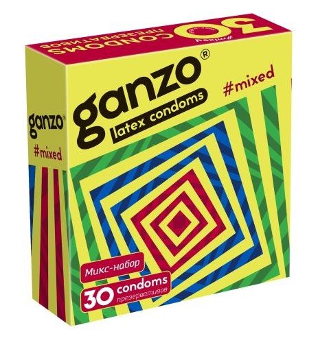 Микс-набор из 30 презервативов Ganzo Mixed - Ganzo - купить с доставкой в Новошахтинске