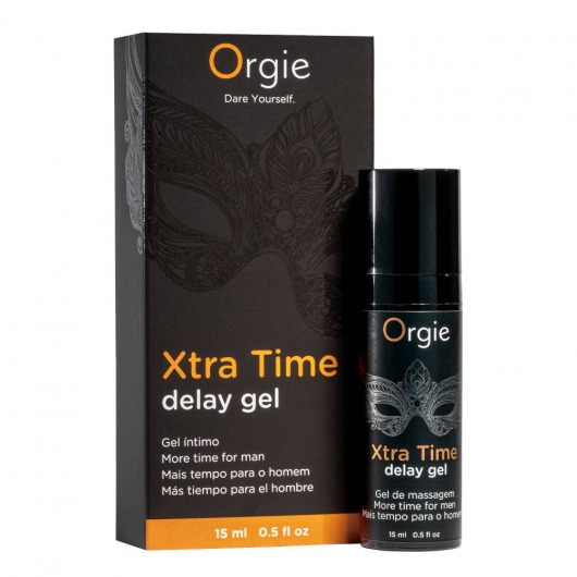 Продлевающий гель Orgie Xtra Time Delay Gel - 15 мл. - ORGIE - купить с доставкой в Новошахтинске