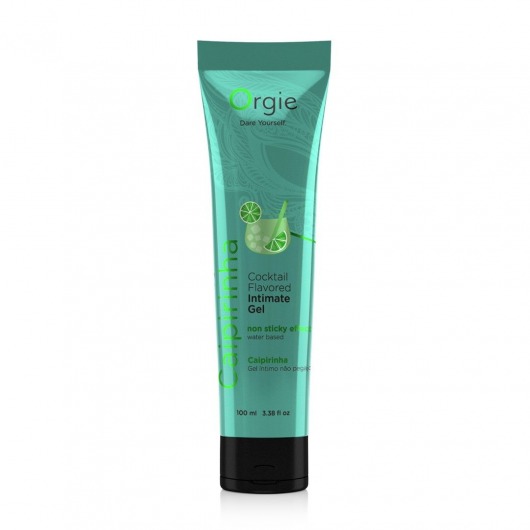 Съедобный интимный гель Orgie Lube Tube Cocktail Caipirinha - 100 мл. - ORGIE - купить с доставкой в Новошахтинске