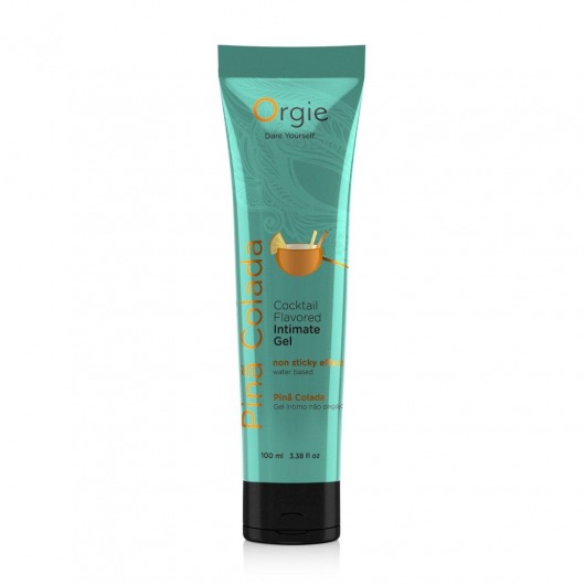 Съедобный интимный гель Orgie Lube Tube Cocktail Pina Colada - 100 мл. - ORGIE - купить с доставкой в Новошахтинске