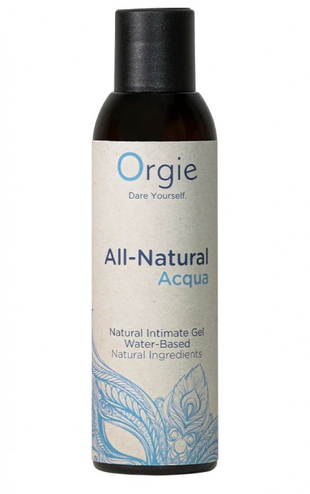 Интимный гель на водной основе Orgie All-Natural Acqua - 150 мл. - ORGIE - купить с доставкой в Новошахтинске