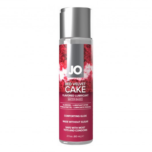 Лубрикант на водной основе JO H2O Red Velvet Cake Flavored Lubricant - 60 мл. - System JO - купить с доставкой в Новошахтинске