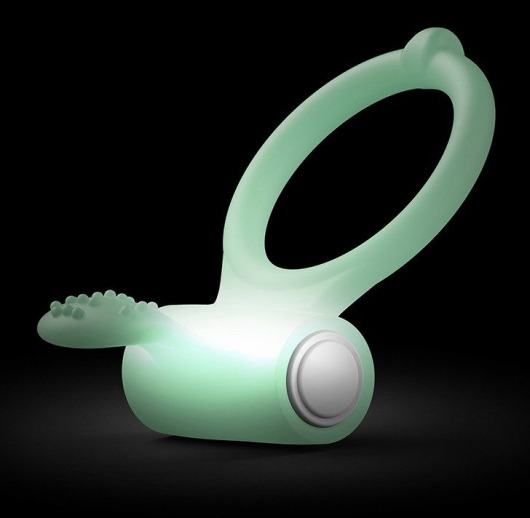 Светящееся в темноте эрекционное виброкольцо Power Clit - Dorcel - в Новошахтинске купить с доставкой