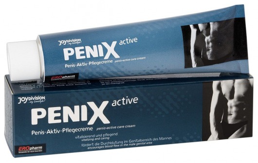 Возбуждающий крем для мужчин PeniX active - 75 мл. - Joy Division - купить с доставкой в Новошахтинске