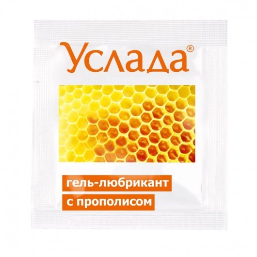Гель-лубрикант «Услада с прополисом» - 3 гр. - Биоритм - купить с доставкой в Новошахтинске