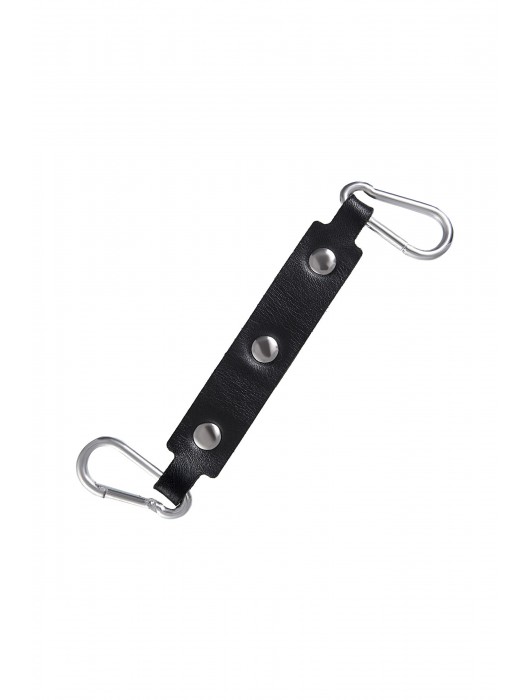 Черно-красные оковы из натуральной кожи - Pecado - купить с доставкой в Новошахтинске