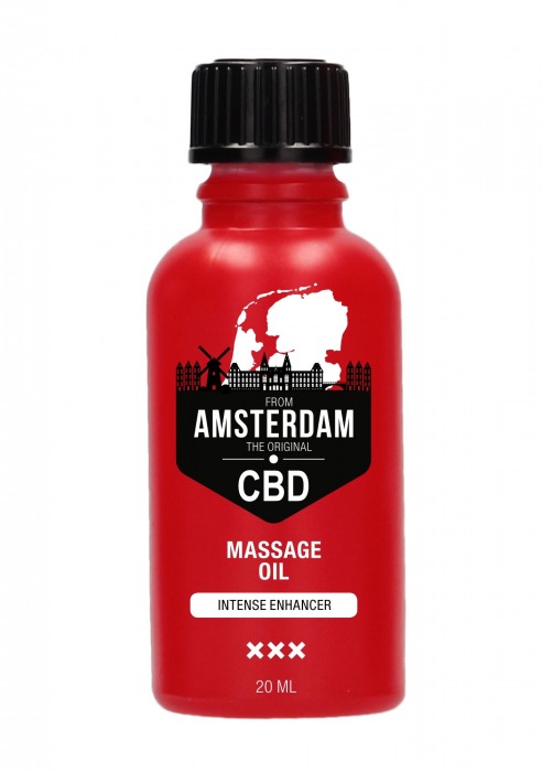 Стимулирующее масло Intense CBD from Amsterdam - 20 мл. - Shots Media BV - купить с доставкой в Новошахтинске