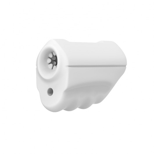 Белый вибромастурбатор Mini Masturbator - Silicone Toys - в Новошахтинске купить с доставкой