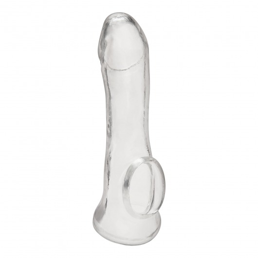 Прозрачная насадка на пенис Transparent Penis Enhancing Sleeve Extension - 15,9 см. - BlueLine - в Новошахтинске купить с доставкой