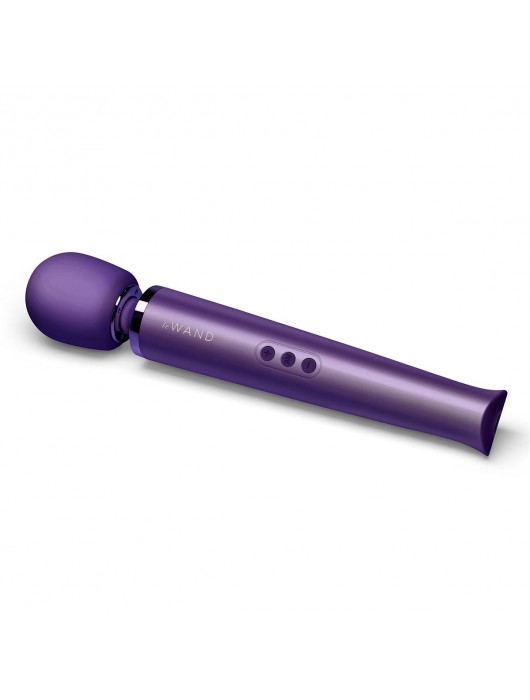 Фиолетовый вибратор Le Wand Rechargeable Vibrating Massager - 34 см. - Le Wand