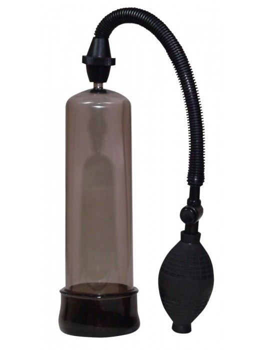 Вакуумная помпа черного цвета - 20 см. - Orion - в Новошахтинске купить с доставкой