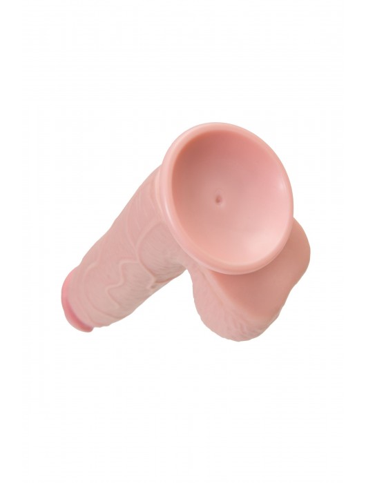 Телесный реалистичный фаллоимитатор My Dear - 22,5 см. - ToyFa