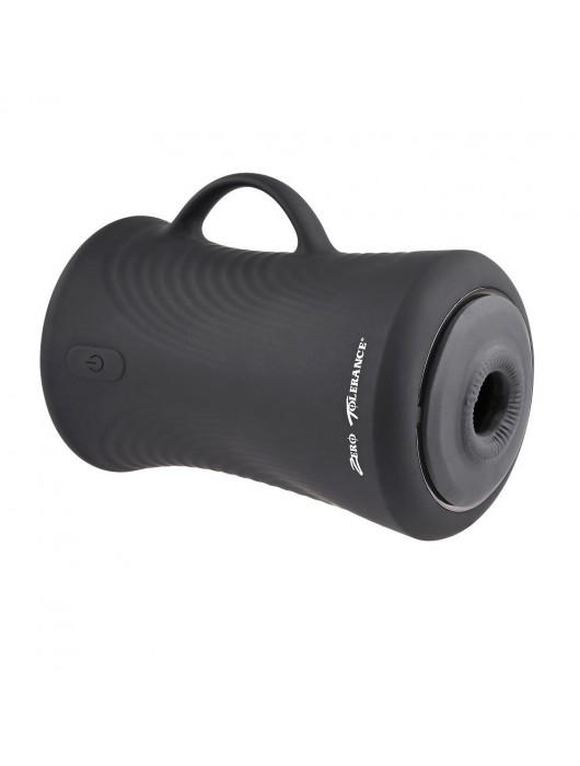 Черный вибромастурбатор с гироскопом Gyro Stroke - Zero Tolerance - в Новошахтинске купить с доставкой