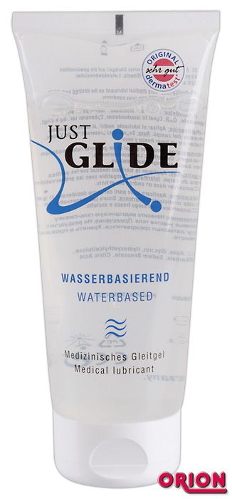 Вагинальная смазка на водной основе JUSTGLIDE - 200 мл. - Orion - купить с доставкой в Новошахтинске