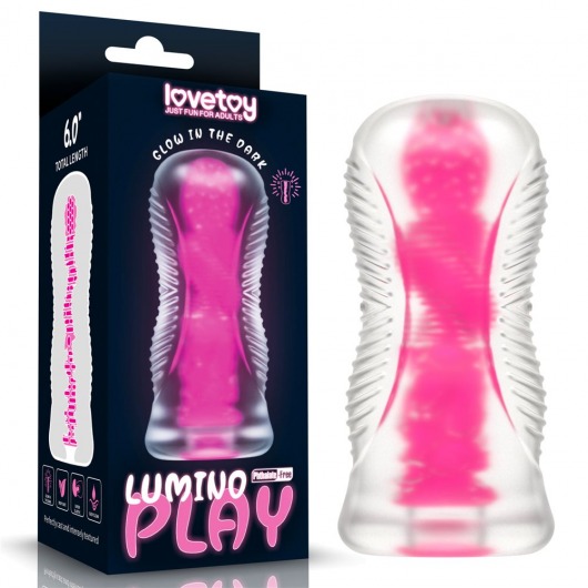Светящийся в темноте мастурбатор 6.0 Lumino Play Masturbator - Lovetoy - в Новошахтинске купить с доставкой