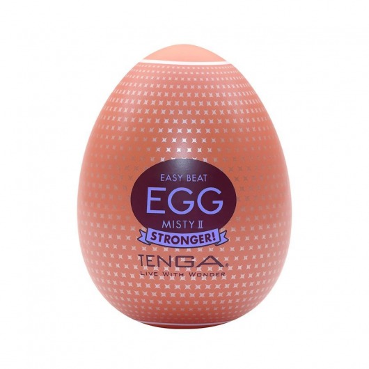 Мастурбатор-яйцо Tenga Egg Misty II - Tenga - в Новошахтинске купить с доставкой