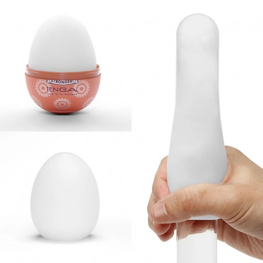 Мастурбатор-яйцо Tenga Egg Gear - Tenga - в Новошахтинске купить с доставкой