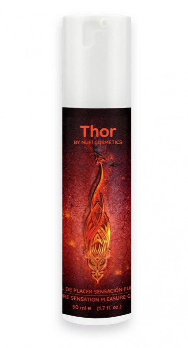 Возбуждающий унисекс гель Thor Fire Gel - 50 мл. - Nuei cosmetics - купить с доставкой в Новошахтинске