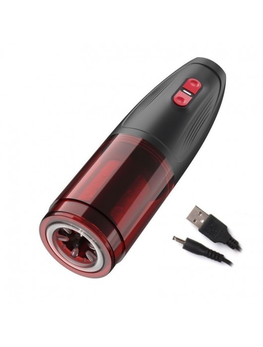 Инновационный вибромастурбатор с ротацией и фрикциями - Rends - в Новошахтинске купить с доставкой