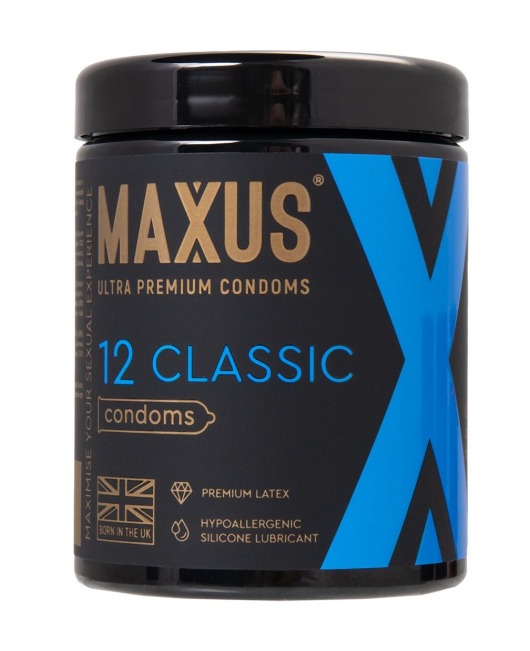 Классические презервативы MAXUS Classic - 12 шт. - Maxus - купить с доставкой в Новошахтинске