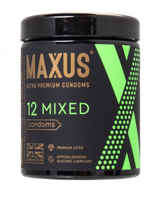 Презервативы MAXUS Mixed - 12 шт. - Maxus - купить с доставкой в Новошахтинске