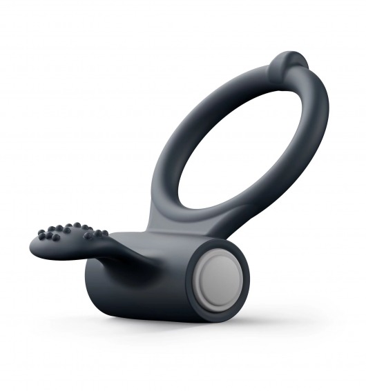 Черное эрекционное кольцо Power Clit - Dorcel - в Новошахтинске купить с доставкой