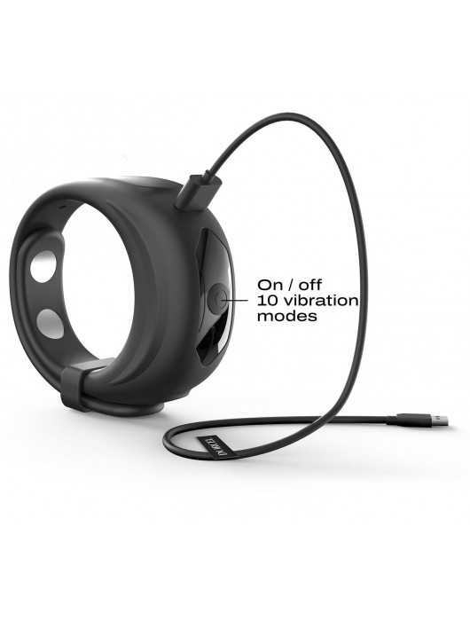 Черное эрекционное виброкольцо Fit Vibe Ring - Dorcel - в Новошахтинске купить с доставкой