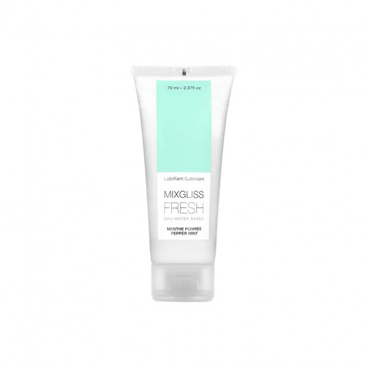 Лубрикант с охлаждающим эффектом Mixgliss Fresh Pepper Mint - 70 мл. - Strap-on-me - купить с доставкой в Новошахтинске