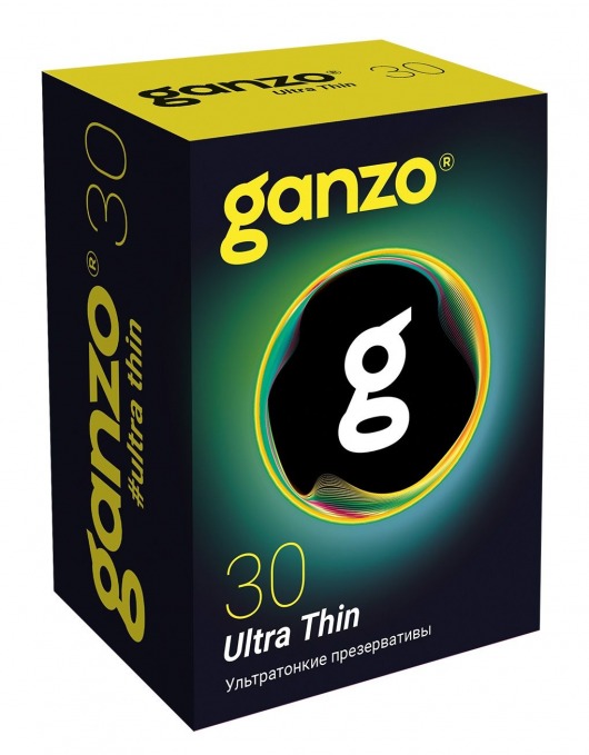 Супертонкие презервативы Ganzo Ultra thin - 30 шт. - Ganzo - купить с доставкой в Новошахтинске