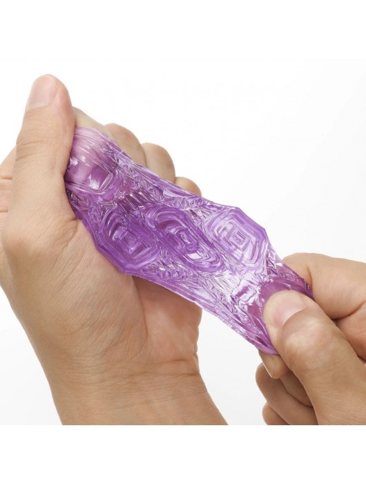 Фиолетовый мастурбатор-стимулятор Tenga Uni Amethyst - Tenga - в Новошахтинске купить с доставкой