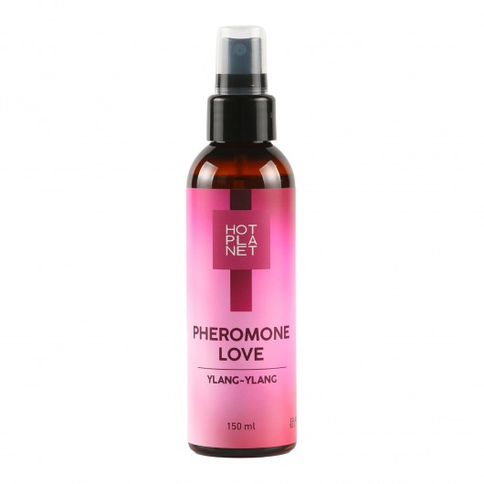 Массажное масло Pheromone Love с ароматом иланг-иланга - 150 мл. - HOT planet - купить с доставкой в Новошахтинске
