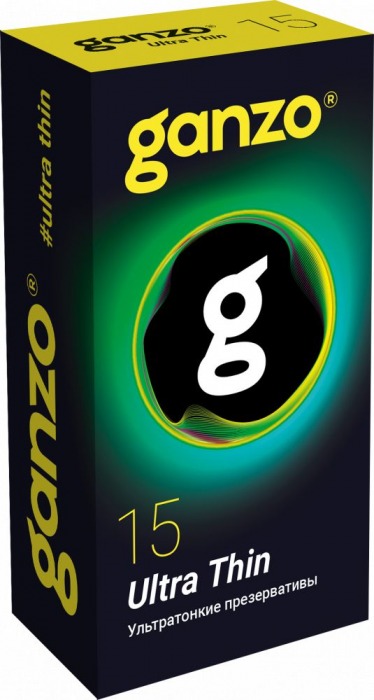Прозрачные ультратонкие презервативы Ganzo Ultra thin - 15 шт. - Ganzo - купить с доставкой в Новошахтинске