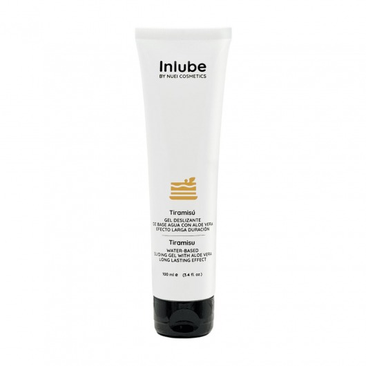 Водный лубрикант Nuei Inlube с алоэ вера и ароматом тирамису - 100 мл. - Nuei cosmetics - купить с доставкой в Новошахтинске