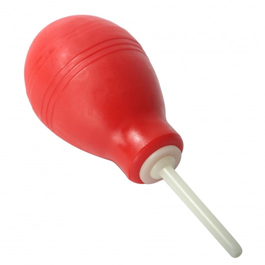 Анальный душ Enema Bulb Red - XR Brands - купить с доставкой в Новошахтинске